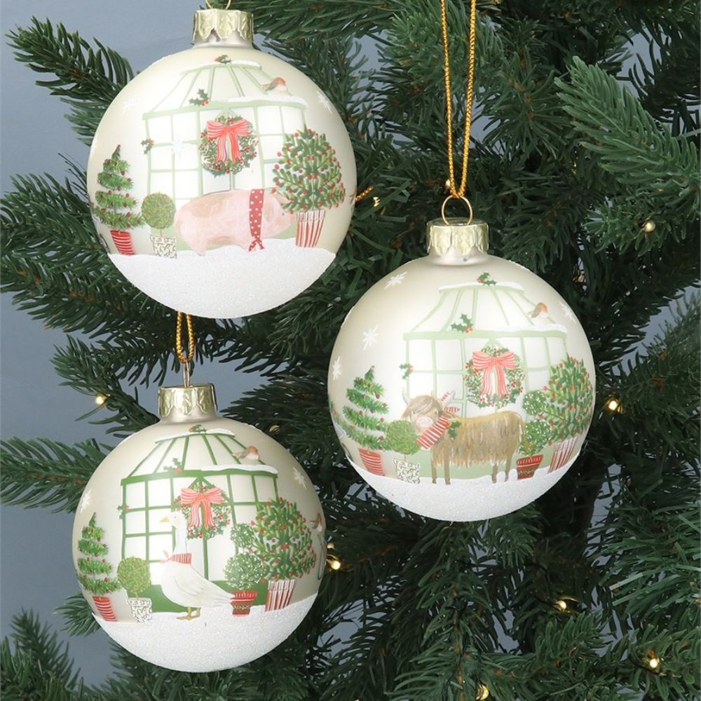 Gisela Graham Matt Cream Cow, Pig or Goose (Choice of 3)