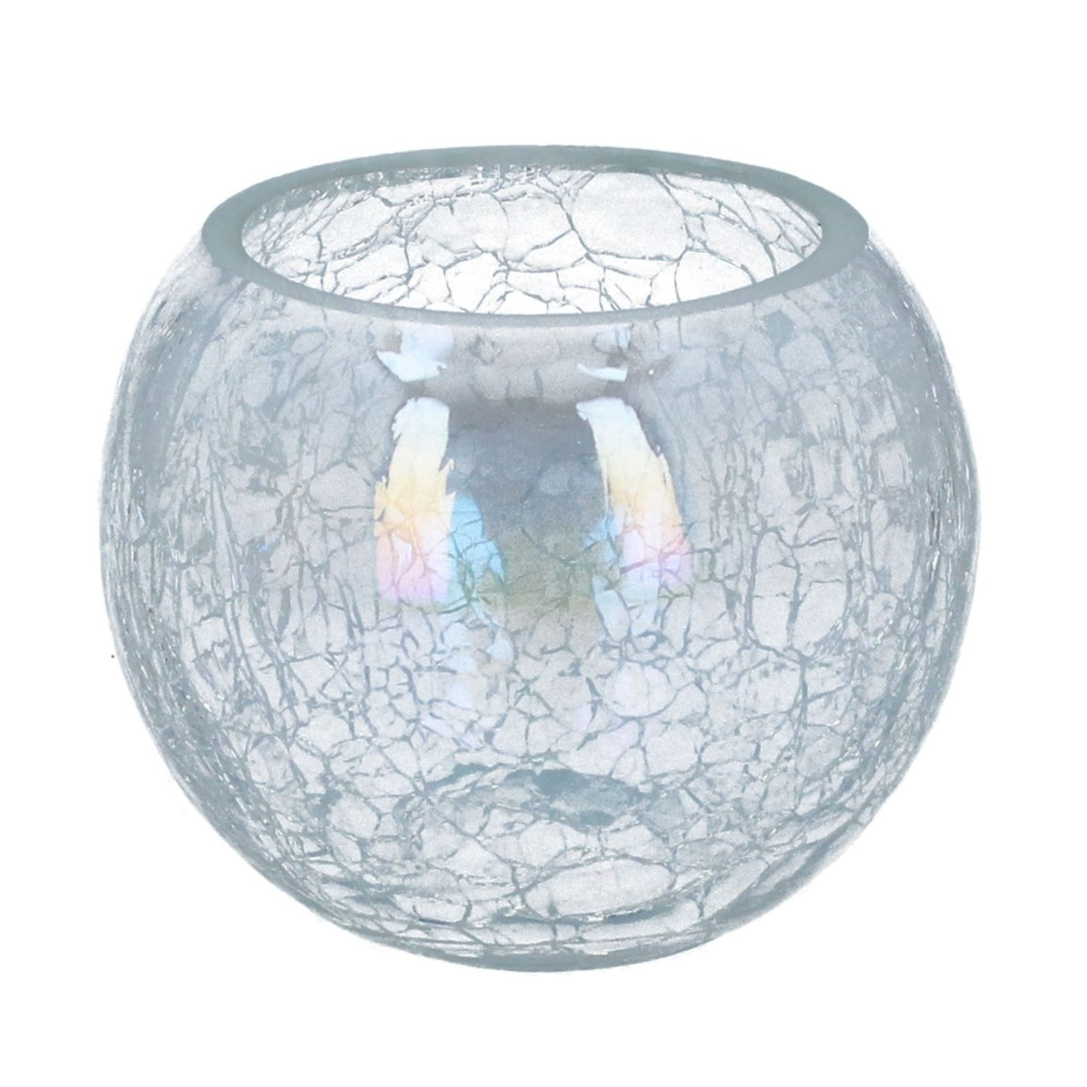 Gisela Graham Soap Bubble Glass Tea Light Holder