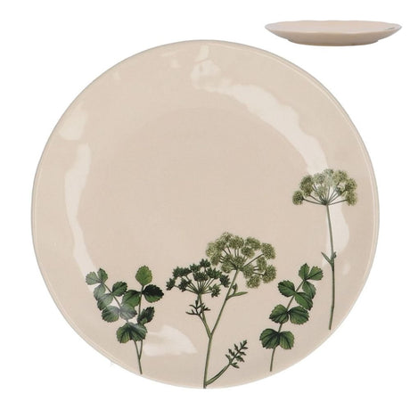 Gisela Graham Spring Hedgerow Stoneware Plate - Old Railway Line Garden Centre