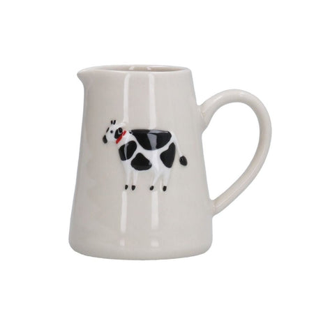 Gisela Graham Stoneware Cow Mini Jug - Old Railway Line Garden Centre