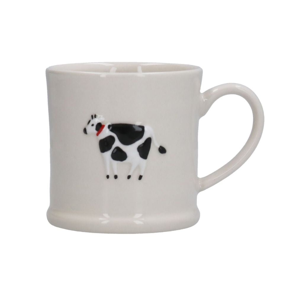 Gisela Graham Stoneware Cow Mini Mug - Old Railway Line Garden Centre
