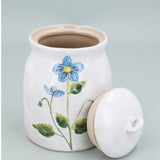 Gisela Graham Stoneware Medium Meadow Storage Jar