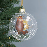 Gisela Graham The Gruffalo & Child Babys 1st Christmas Bauble - Clear