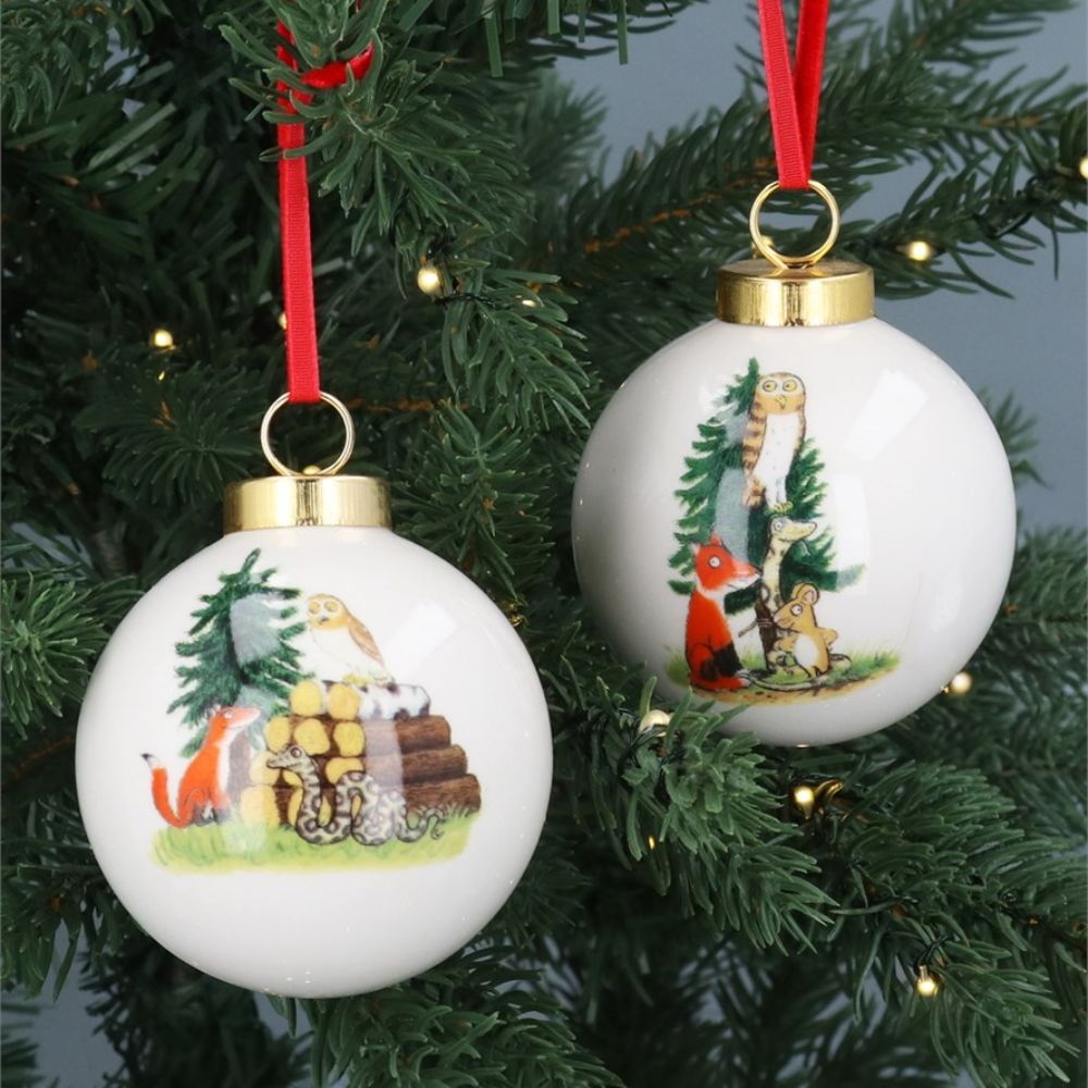 Gisela Graham The Gruffalo & Friends Baubles (Choice of 2)