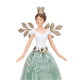Gisela Graham Tree Topper - Winter Palace Green Angel