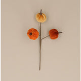 Gisela Graham Velvet Pumpkin Pick