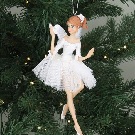 Gisela Graham  - White Fairies with Butterflies (Choice of 3)