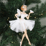 Gisela Graham  - White Fairies with Butterflies (Choice of 3)