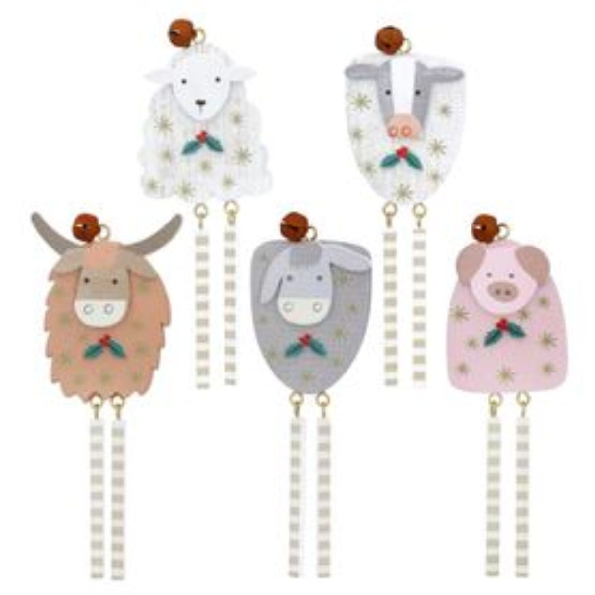 Gisela Graham Wooden Animals with Long Legs (Choice of 5)