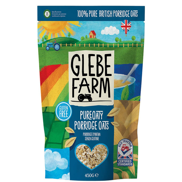 Glebe Farm 450g Gluten Free Porridge Oats - Old Railway Line Garden Centre