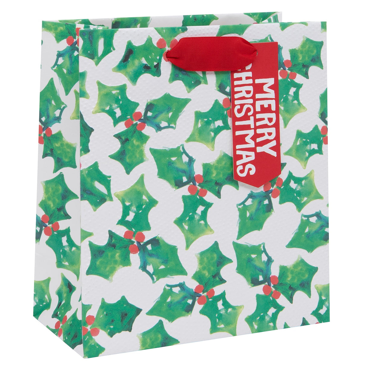Glick Christmas Present Gift Bag Holly