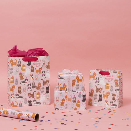 Glick Medium 'Purrfect Pussycats' Gift Bag