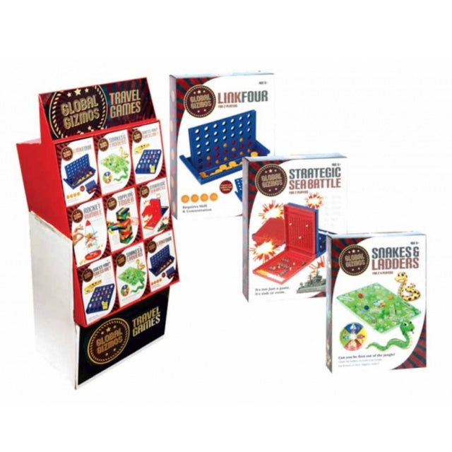 Global Gizmos Travel Games (Choice of 6) - Old Railway Line Garden Centre