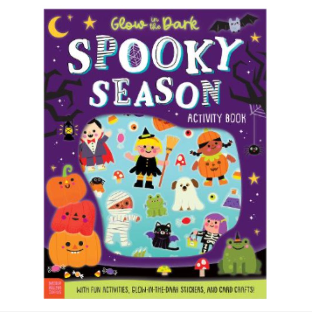 Glow in the Dark Spooky Season Activity Book
