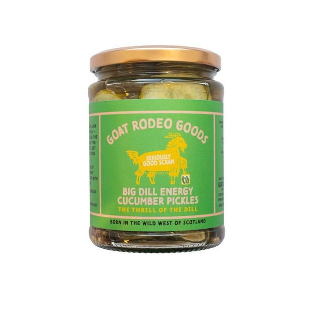Goat Rodeo 500g Big Dill Energy Cucumber Pickles - Old Railway Line Garden Centre