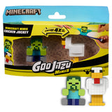 Goo Jitzu Minecraft Minis Zombie & Chicken (2 Pack)