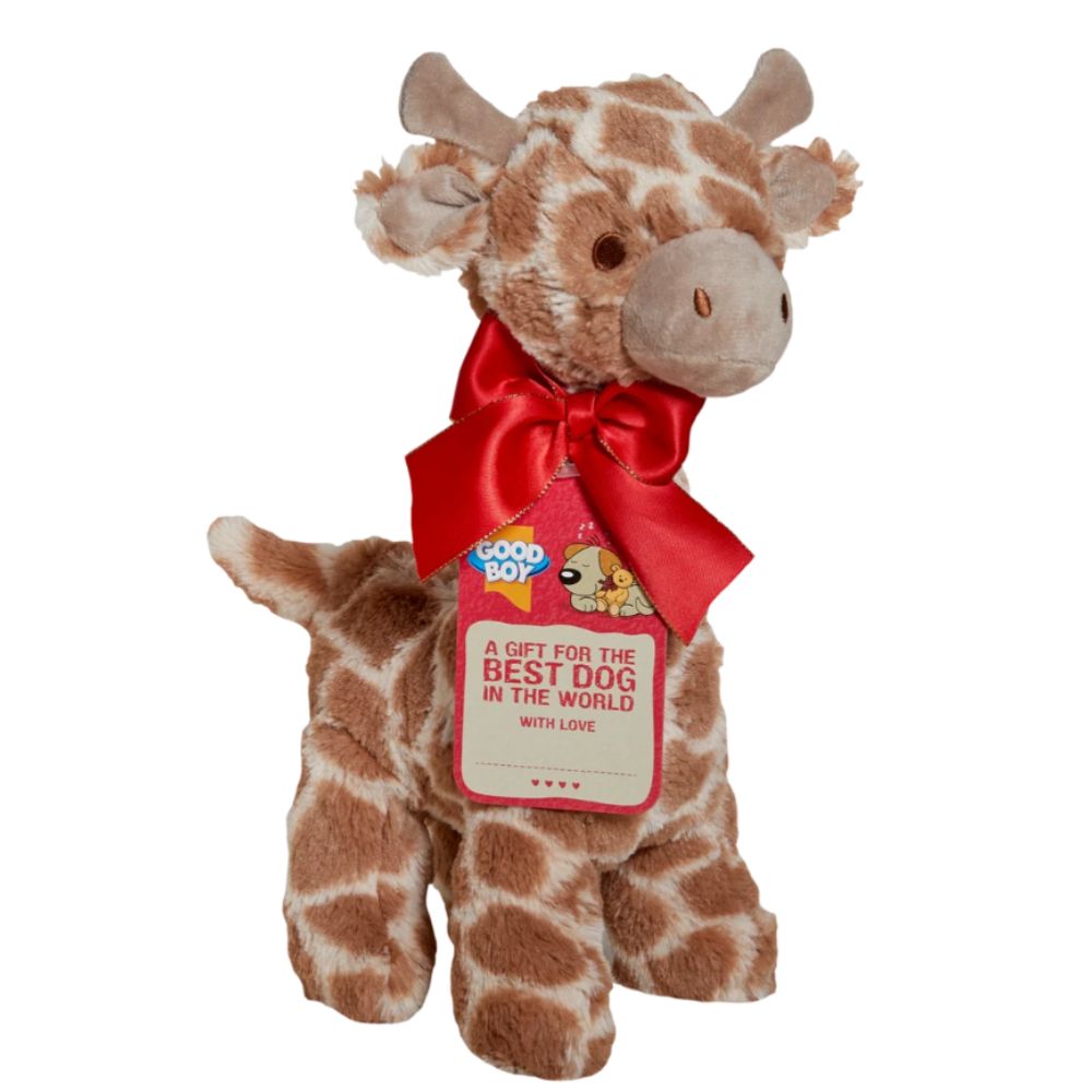 Good Boy 30cm Giraffe Dog Toy