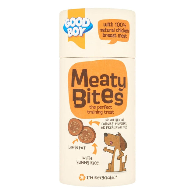 Good Boy 70g Meaty Bites Chicken & Rice Dog Treats - Old Railway Line Garden Centre