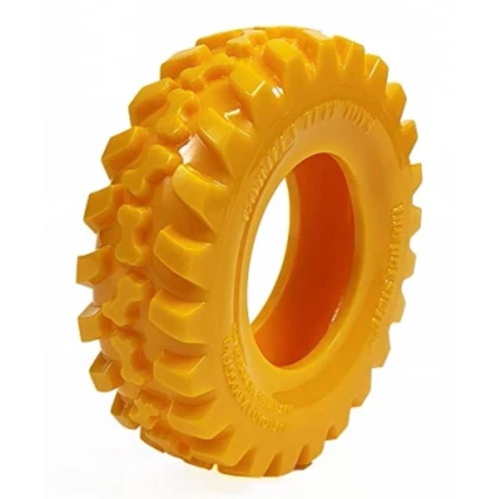 The Pet Store Gorilla Tyre Dog Toy Yellow