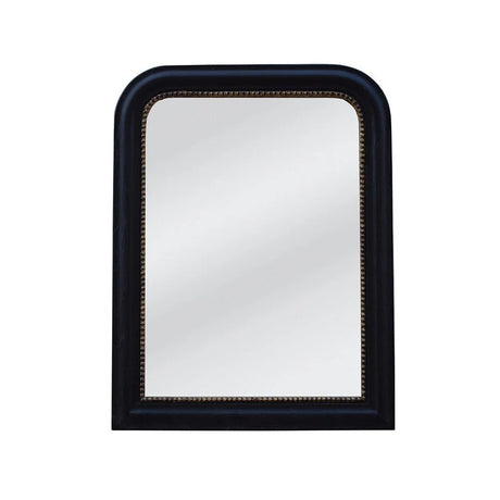 Grand Illusions 65cm Vintage Petite Mirror - Black & Gold - Old Railway Line Garden Centre