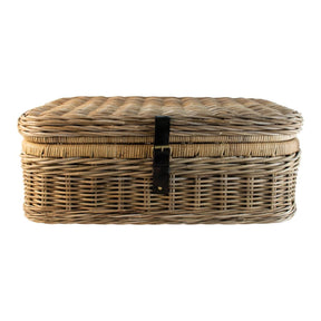 Grand Illusions 85cm Kubu Lidded Storage Trunk - Old Railway Line Garden Centre