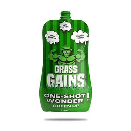 Grass Gains 1 Litre (100m2) One Shot Wonder Liquid Feed - Old Railway Line Garden Centre