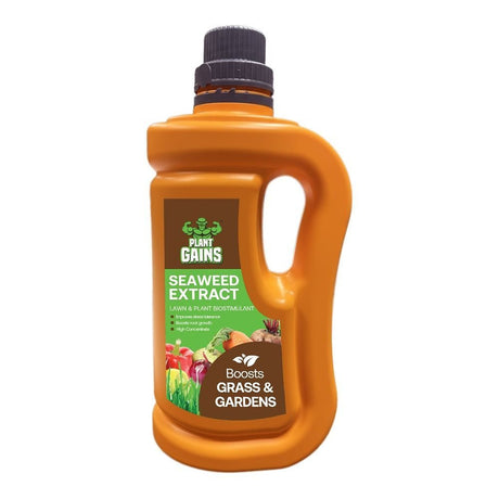 Grass Gains 1 Litre Seaweed Plant & Lawn Tonic Feed - Old Railway Line Garden Centre