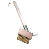 Green Key Paving Brush Short Wooden Handle - Old Railway Line Garden Centre