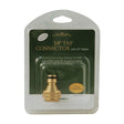 Greenkey Brass Hose Fittings (3/4" Threaded Tap Connector with 1/2" Adaptor) - Old Railway Line Garden Centre