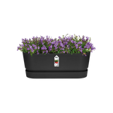 Elho 50cm Living Black Greenvillle Long Trough Planter