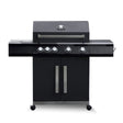 Grillstream Stealth 4 Burner Gas and Charcoal BBQ with Side Burner - Old Railway Line Garden Centre