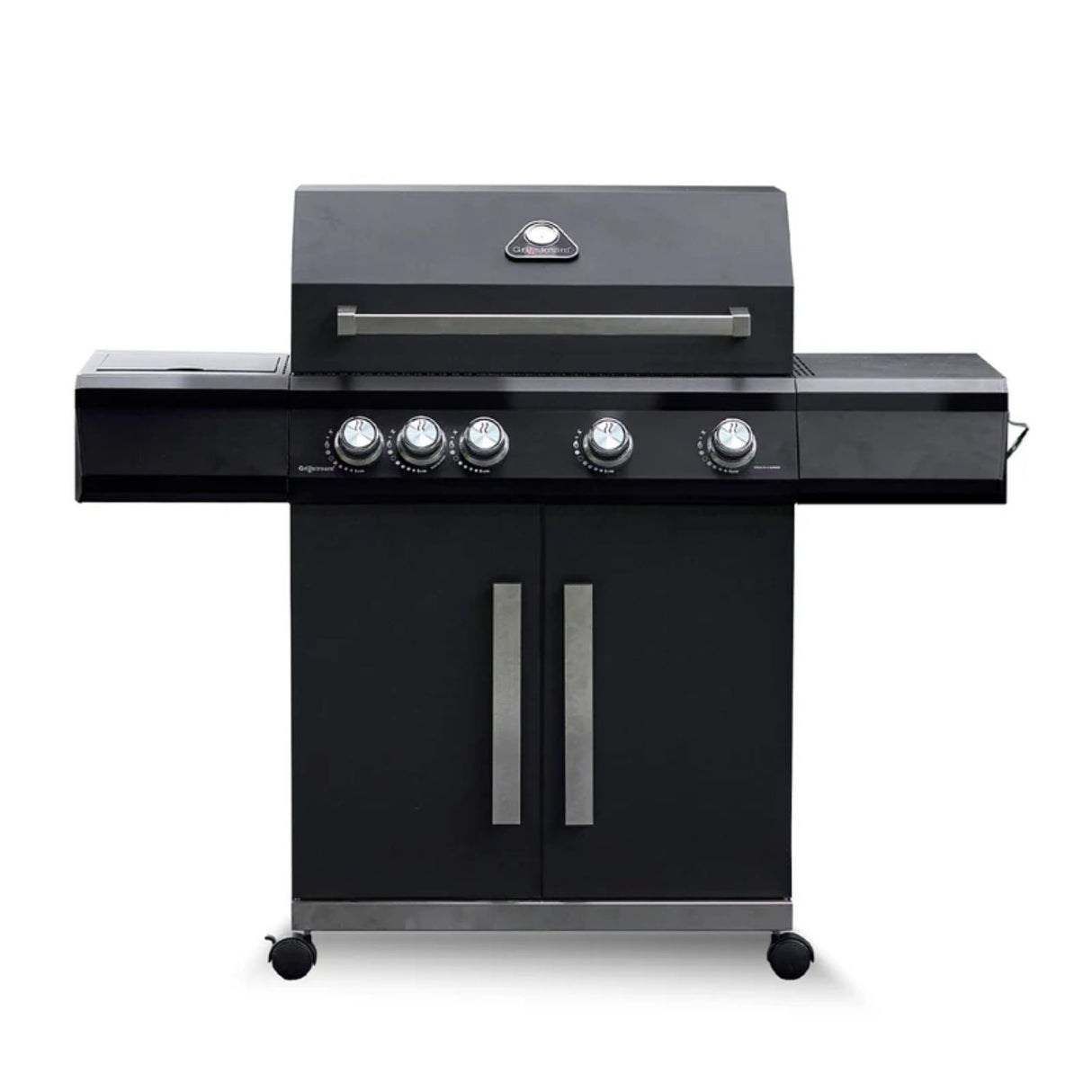 Grillstream Stealth 4 Burner Gas and Charcoal BBQ with Side Burner - Old Railway Line Garden Centre