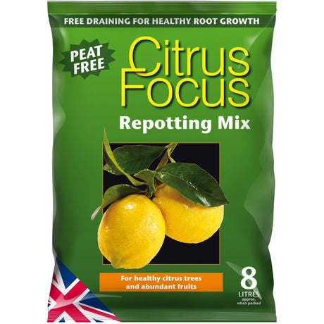Growth Technology 8L Citrus Focus Repotting Mix - Old Railway Line Garden Centre