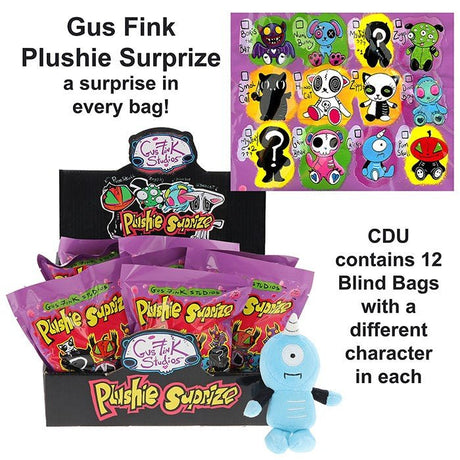 Gus Fink Plushie Surprise Mystery Blind Box - Old Railway Line Garden Centre