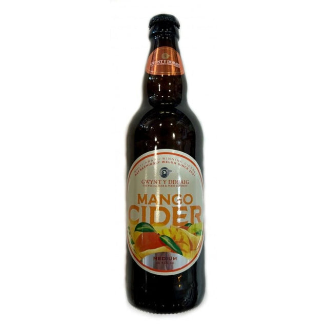 Gwynt y Ddraig Mango Cider - Old Railway Line Garden Centre