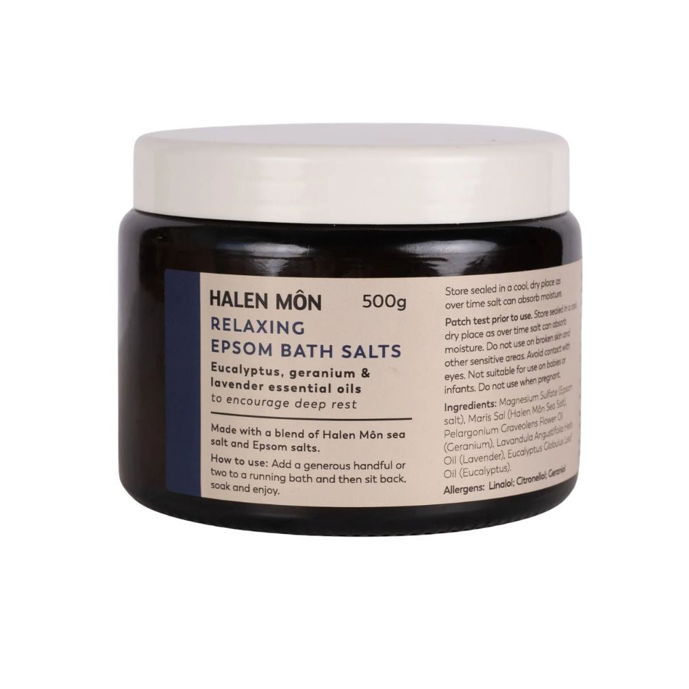 Halen Mon 500g Relaxing Epsom Bath Salts