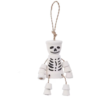 Woodlodge 11cm Hanging Skeleton Pot Man