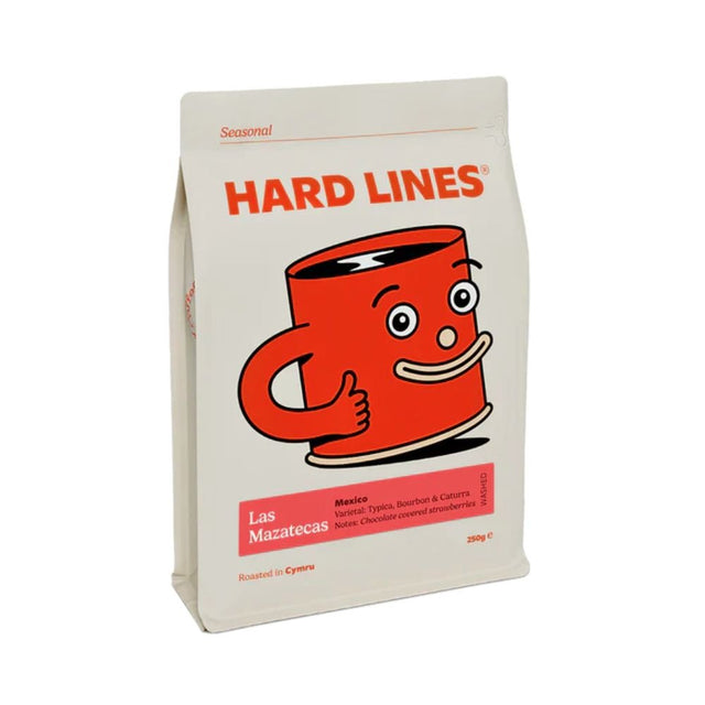 Hard Lines 250g Las Mazatecas Mexico Coffee Bean - Old Railway Line Garden Centre