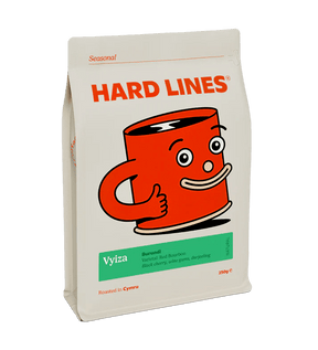 Hard Lines Coffee 250g Vyisa Burundi Coffee Beans - Old Railway Line Garden Centre