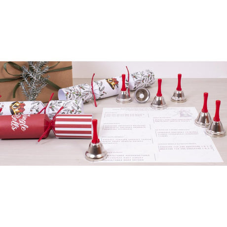 Harvey & Mason 8 Jingle Bells Christmas Crackers