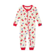 Hatley Baby Summer Berries Cotton Sleeper Romper - Age 3-6 Months - Old Railway Line Garden Centre