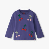 Hatley Baby & Toddler Girls Cherries Gathered Back T-Shirt 3T