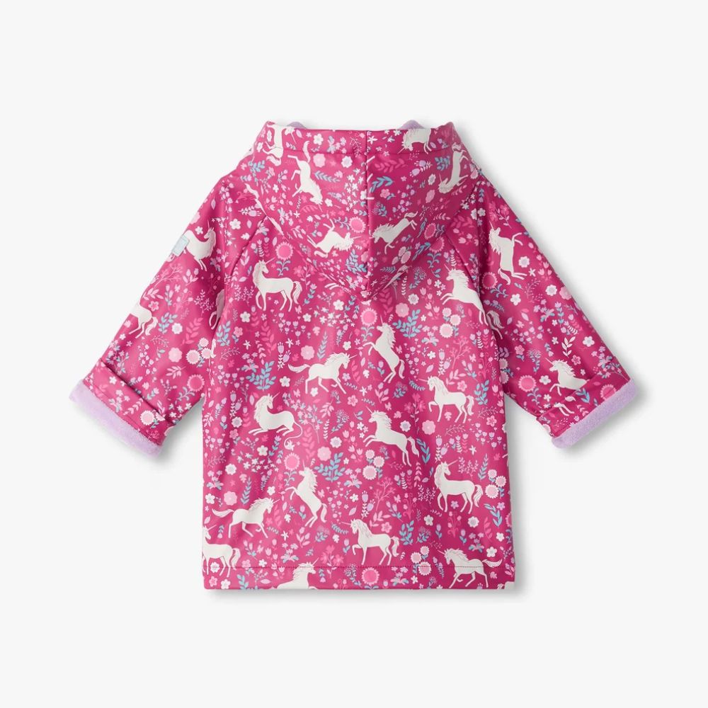 Hatley Baby & Toddler Girls Unicorn Forest Raincoat 3T