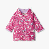 Hatley Baby & Toddler Girls Unicorn Forest Raincoat 3T
