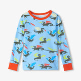 Hatley Boys Dragons Cotton Pyjama Set 4T