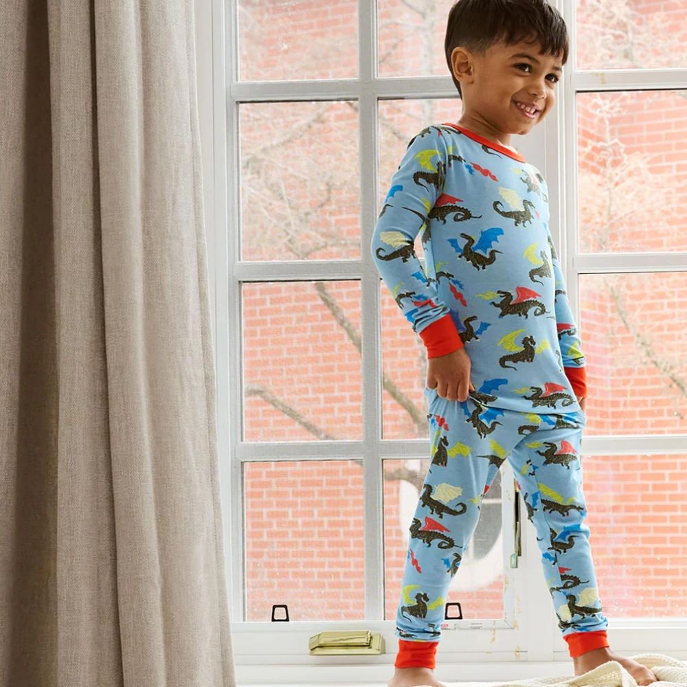 Hatley Boys Dragons Cotton Pyjama Set 2T