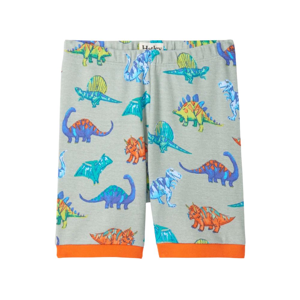 Hatley Dino Party Cotton Short Pajama Set - Age 6
