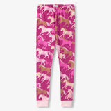Hatley Girls Galloping Horses Cotton Pyjama Set 5T