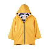 Hatley Kids Yellow Zip-Up Raincoat - Age 5