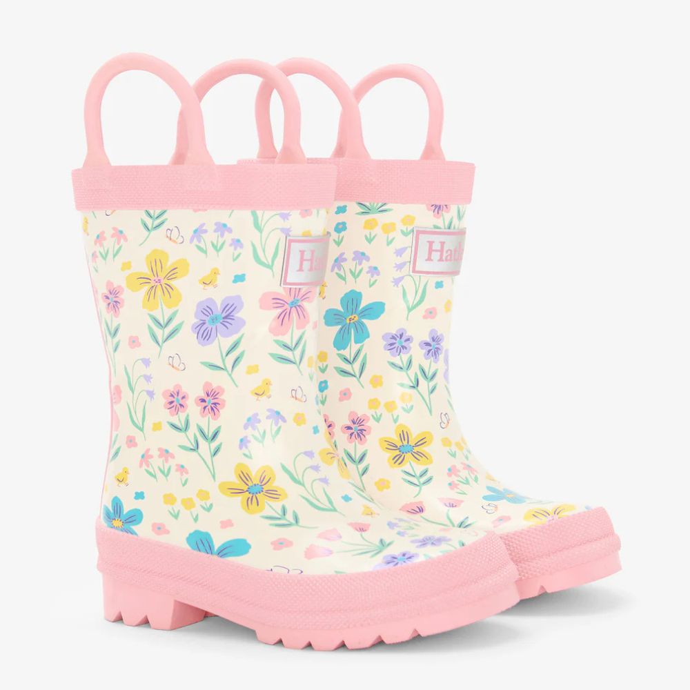 Hatley Little Garden Chicks Wellie Boots - Size 7